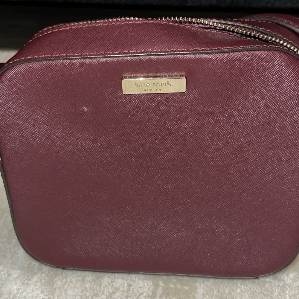 Kate Spade Plum Crossbody Purse - Picture 4 of 12